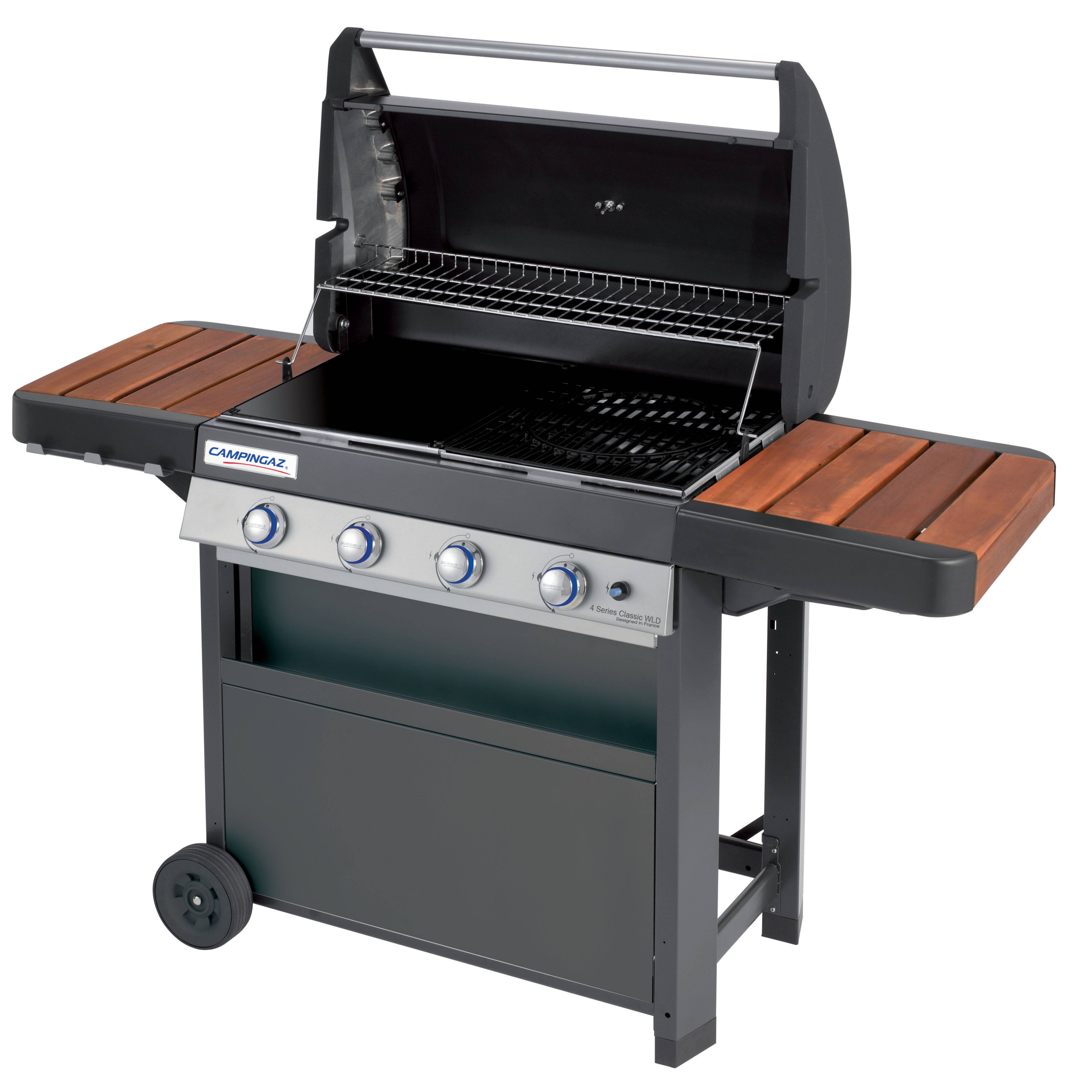 Campingaz - Barbecue gaz 4 brûleurs acier aluminium thermomètre intégré 53kg CAMPINGAZ