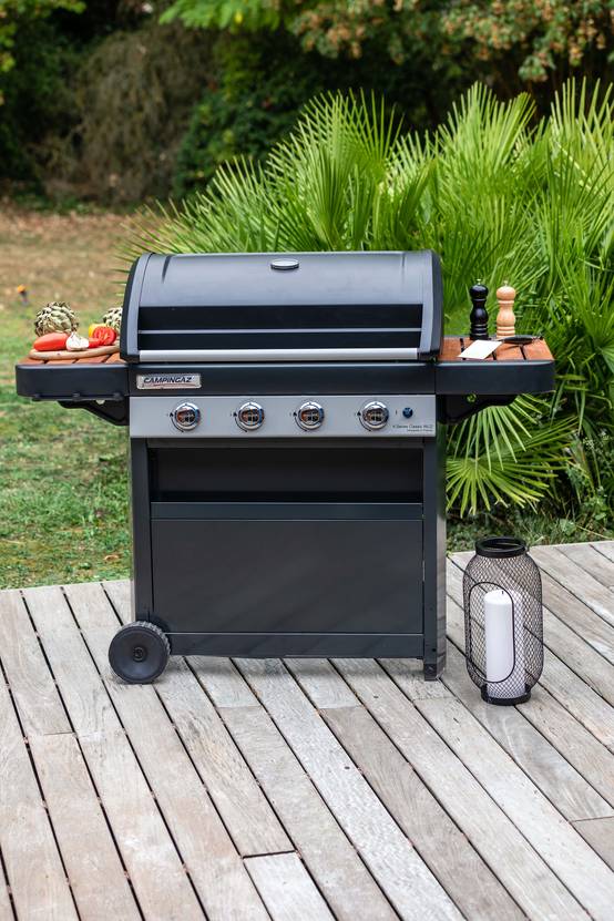 Campingaz - Barbecue gaz 4 brûleurs acier aluminium thermomètre intégré 53kg CAMPINGAZ - Image 2