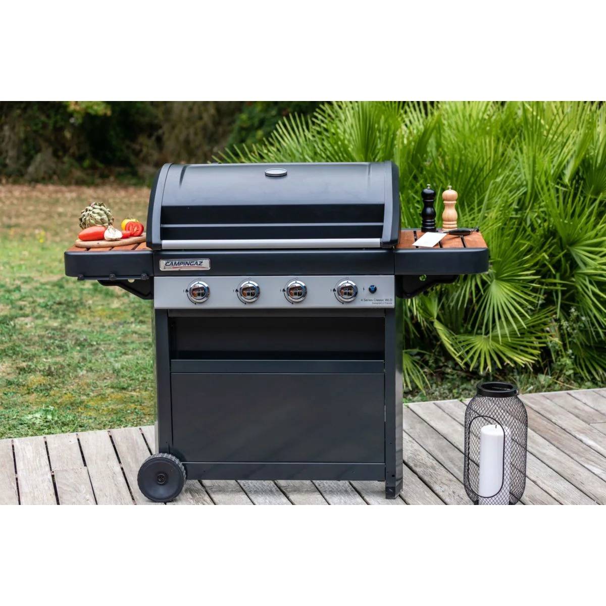 Campingaz - Barbecue gaz 4 brûleurs acier aluminium thermomètre intégré 53kg CAMPINGAZ - Imagen 5
