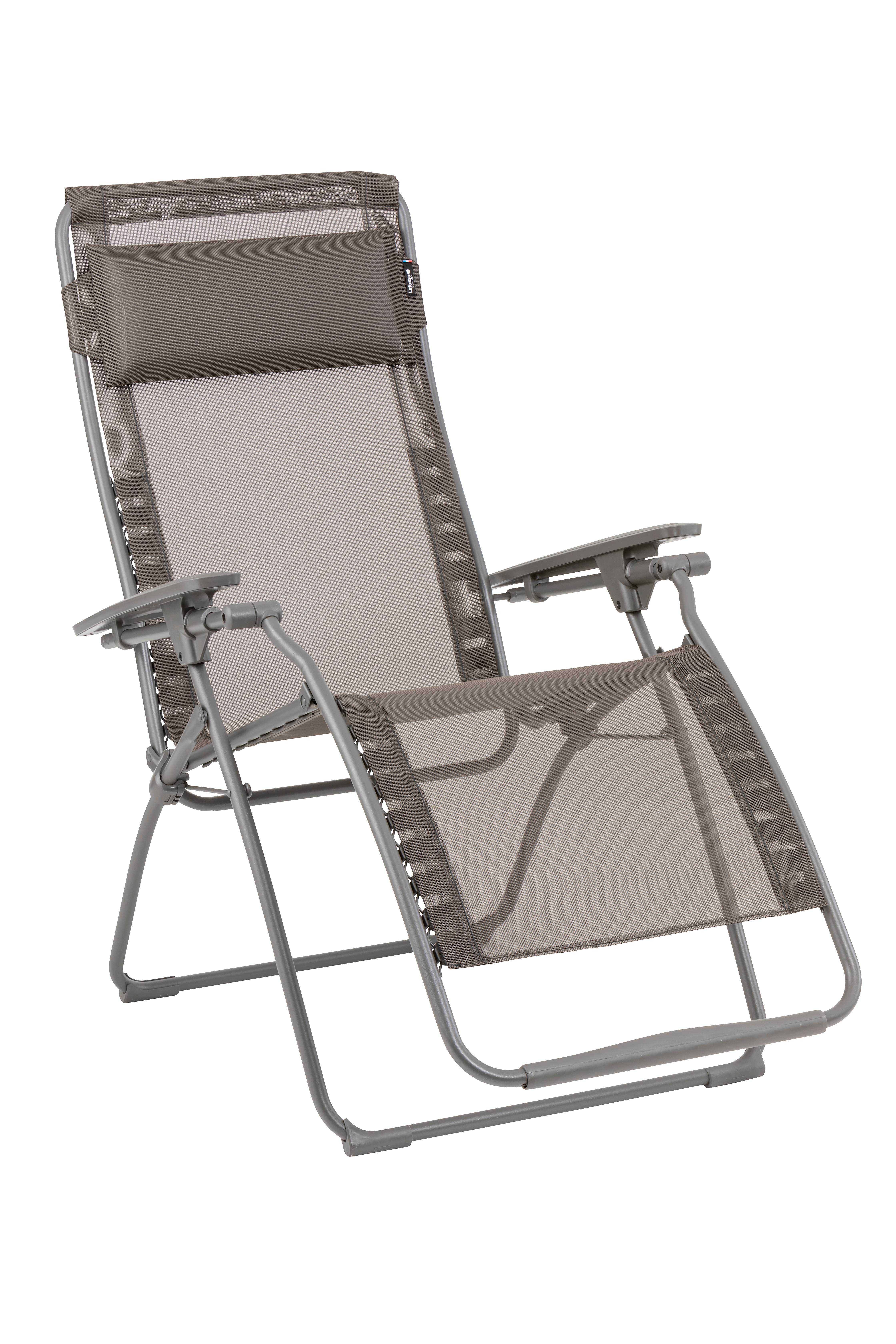 Lafuma-Mobilier - Fauteuil de jardin acier graphite Futura Batyline Lafuma Mobilier - Image 1