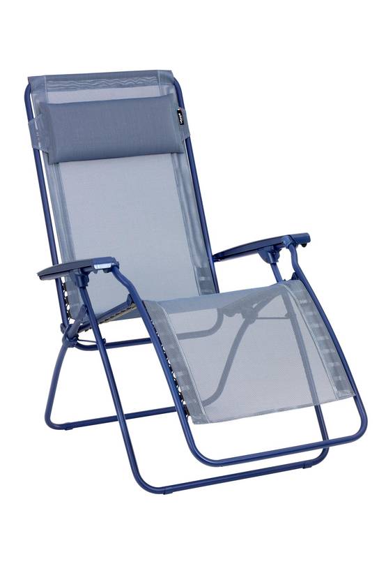 Lafuma-Mobilier - Fauteuil de jardin acier batyline indigo R-Clip Lafuma Mobilier - Image 4