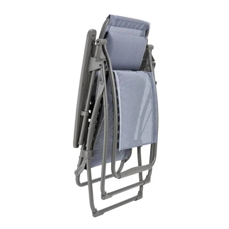 Lafuma-Mobilier - Fauteuil de jardin acier ocean II Futura Batyline Lafuma Mobilier - Image 2