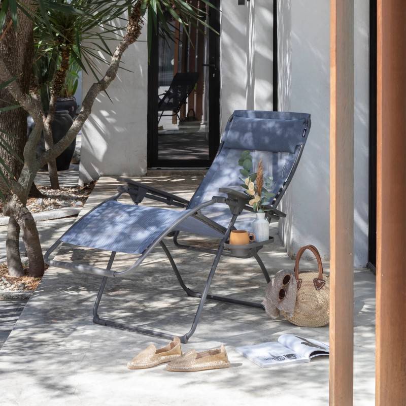 Lafuma-Mobilier - Fauteuil de jardin acier ocean II Futura Batyline Lafuma Mobilier - Image 3