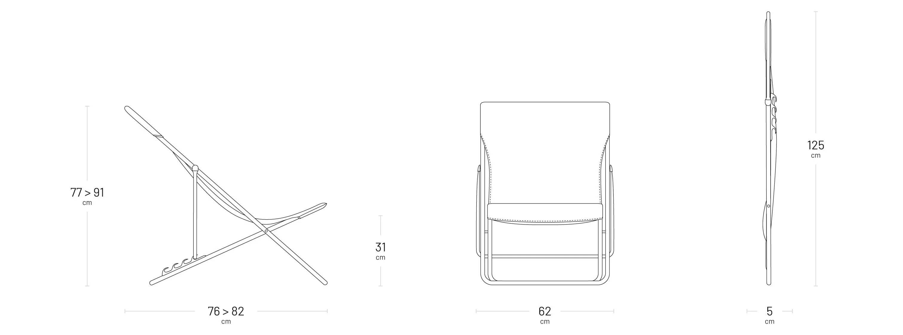 Lafuma-Mobilier - Maxi Transat de jardin acier batyline ocean II Lafuma Mobilier - Image 2