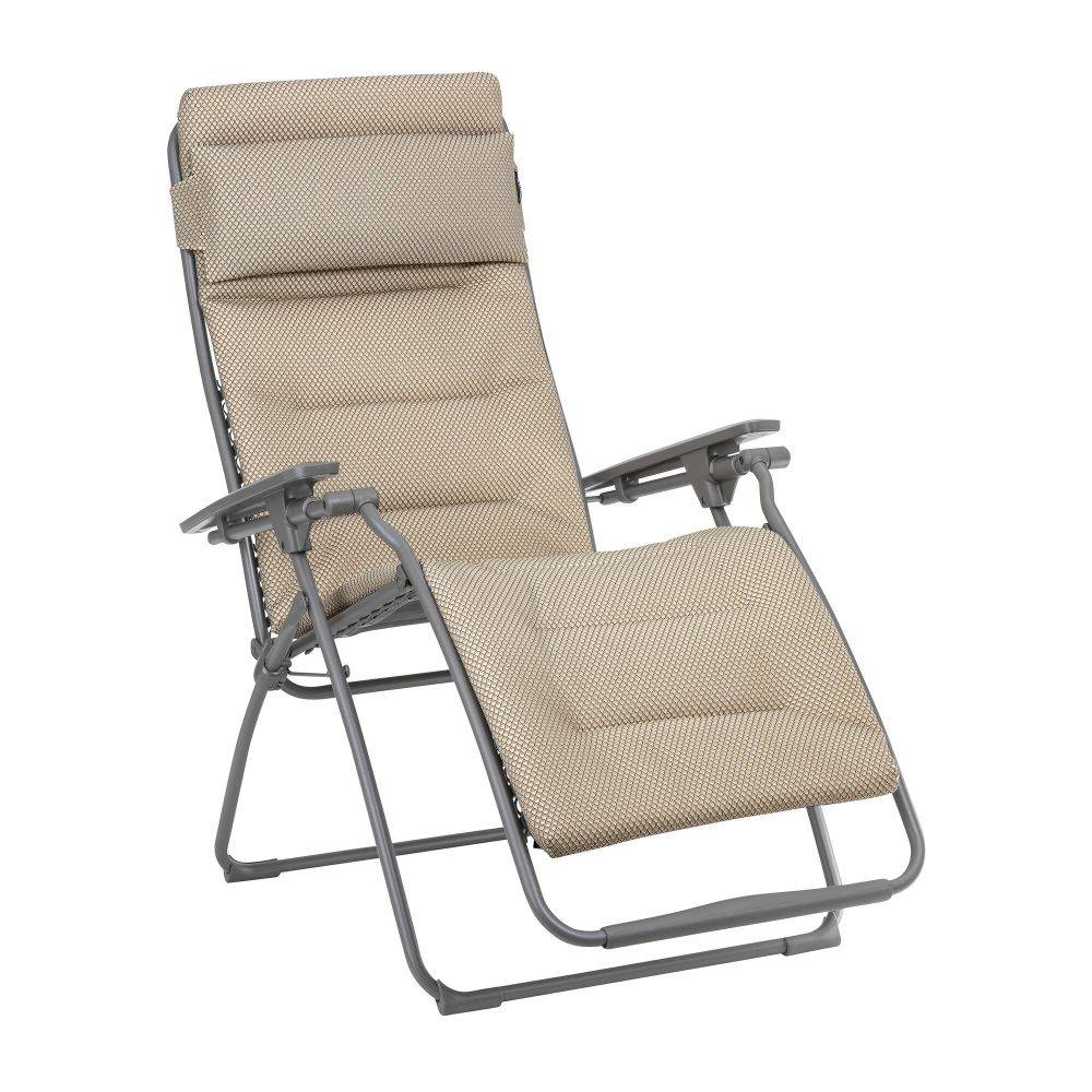 Lafuma-Mobilier - Fauteuil de jardin acier moka Futura Be Comfort Lafuma Mobilier - Image 3