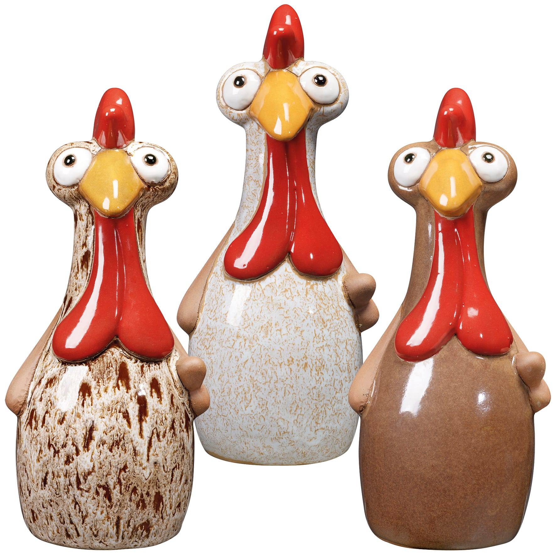 Deroma - Deroma - Sujet Galline 20cm plusieurs coloris - Image 1