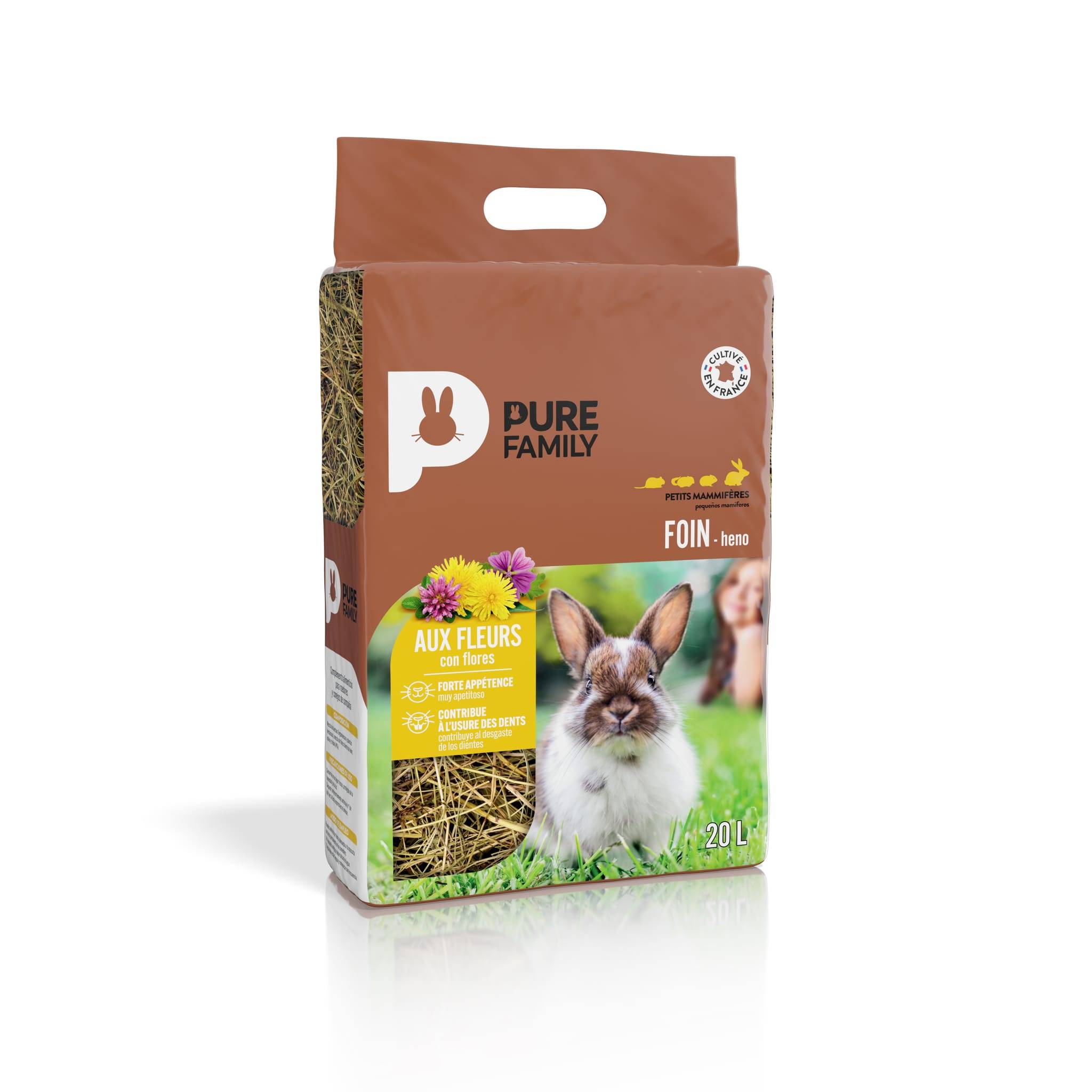 Pure Family - Heno con flores 20 L PURE FAMILY - Imagen 3