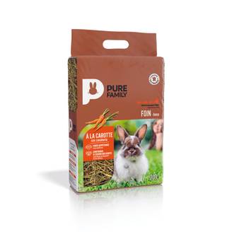 Pure Family - Foin carotte 20 L - PURE FAMILY