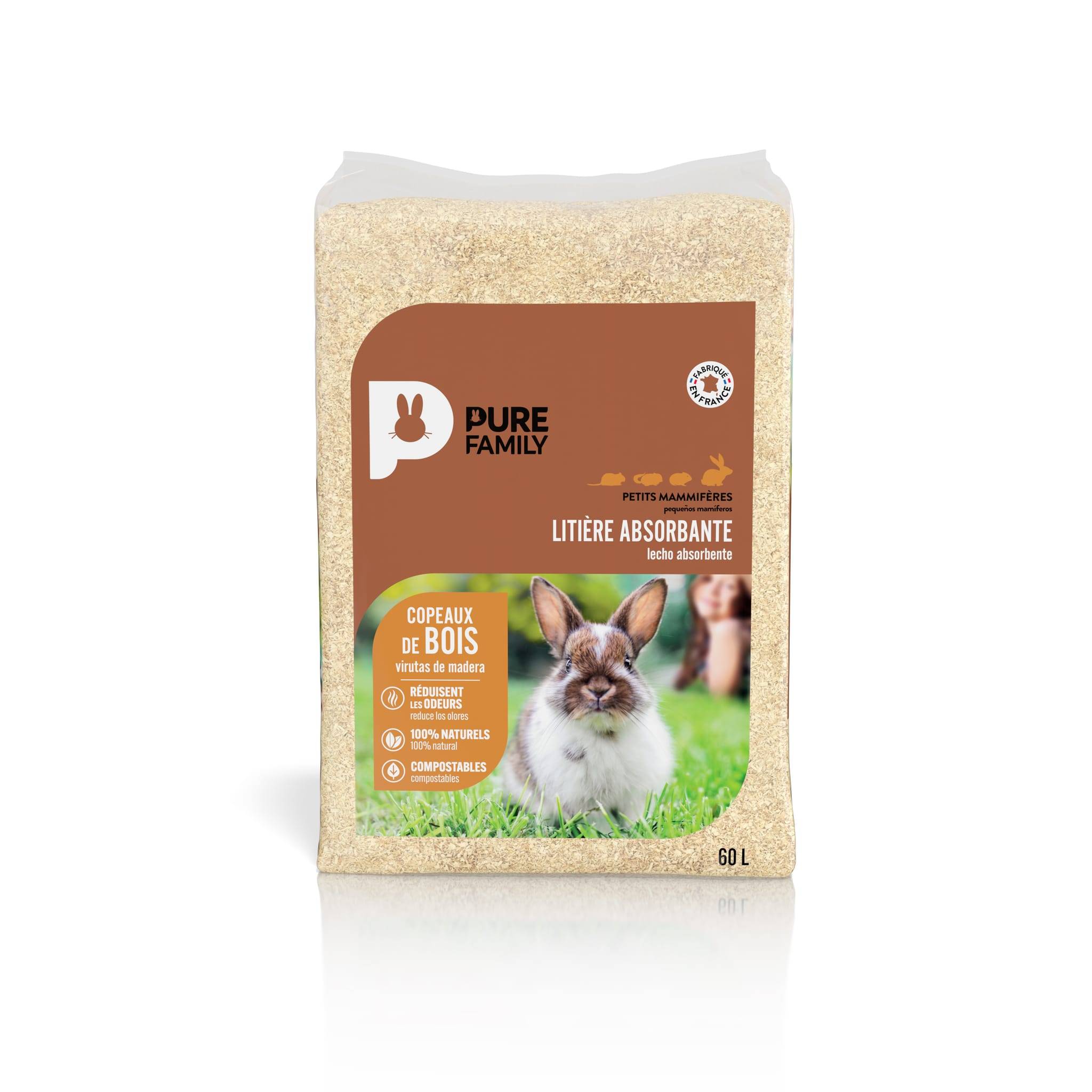 Pure Family - Copeaux de bois PM 60 L - PURE FAMILY - Image 1
