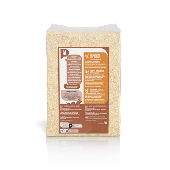 Pure Family - Copeaux de bois PM 60 L - PURE FAMILY - Image 3