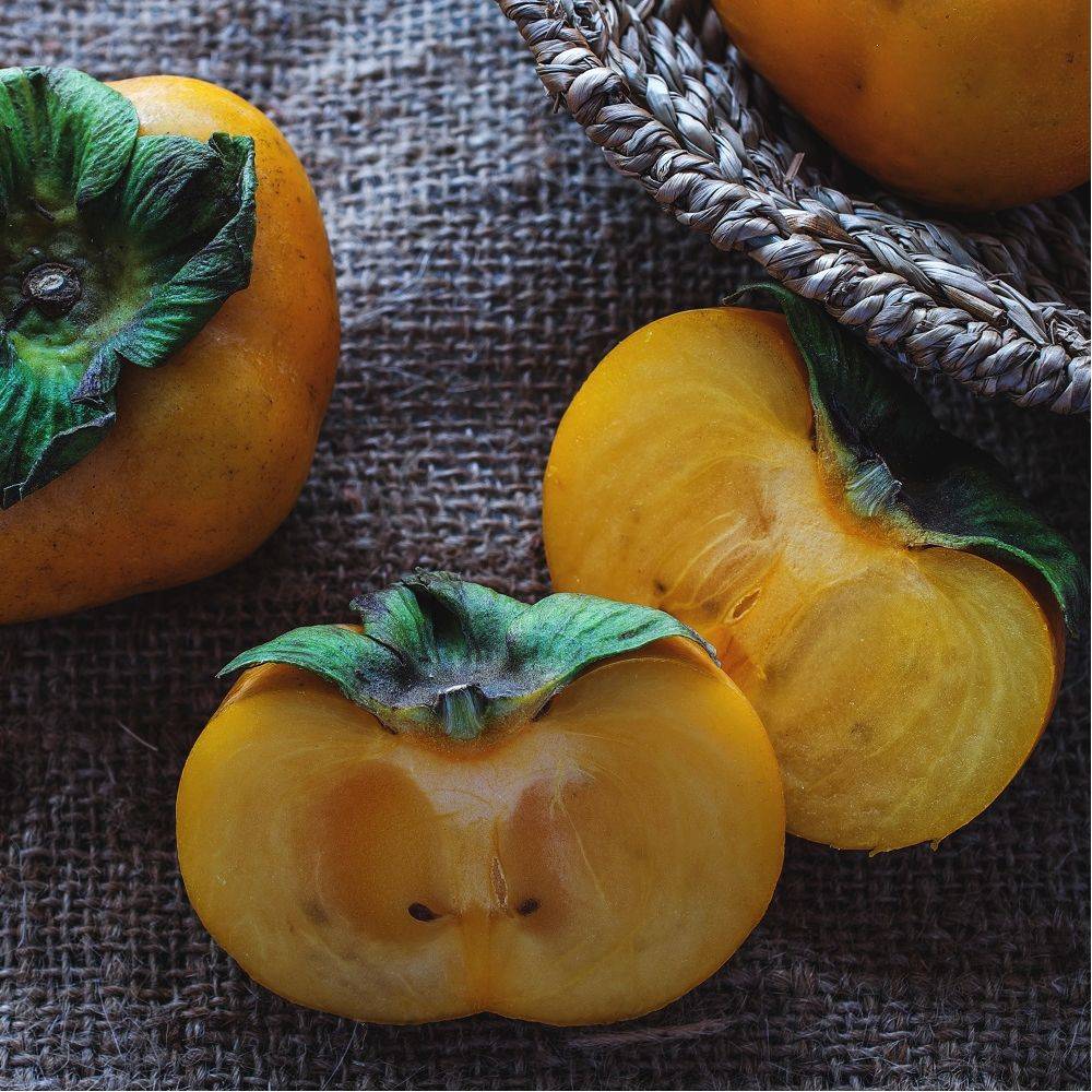 Kaki pomme 'Fuyu' : taille demi-tige, pot de 12 L - Image 4