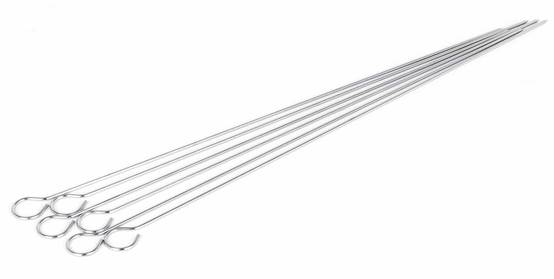 Ecloz - Brochettes Accessoire Barbecue Inox 32 cm Lot de 6 – ECLOZ - Image 2