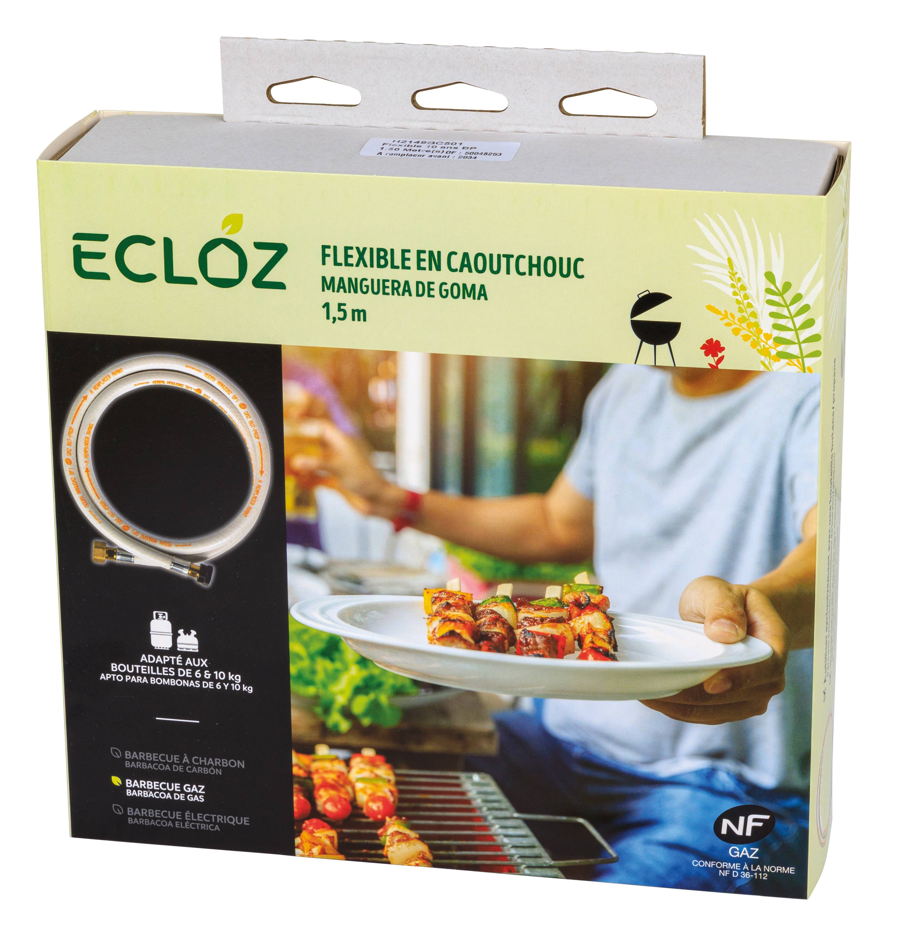 Ecloz - Flexible embouts a visser butane propane LG1M50