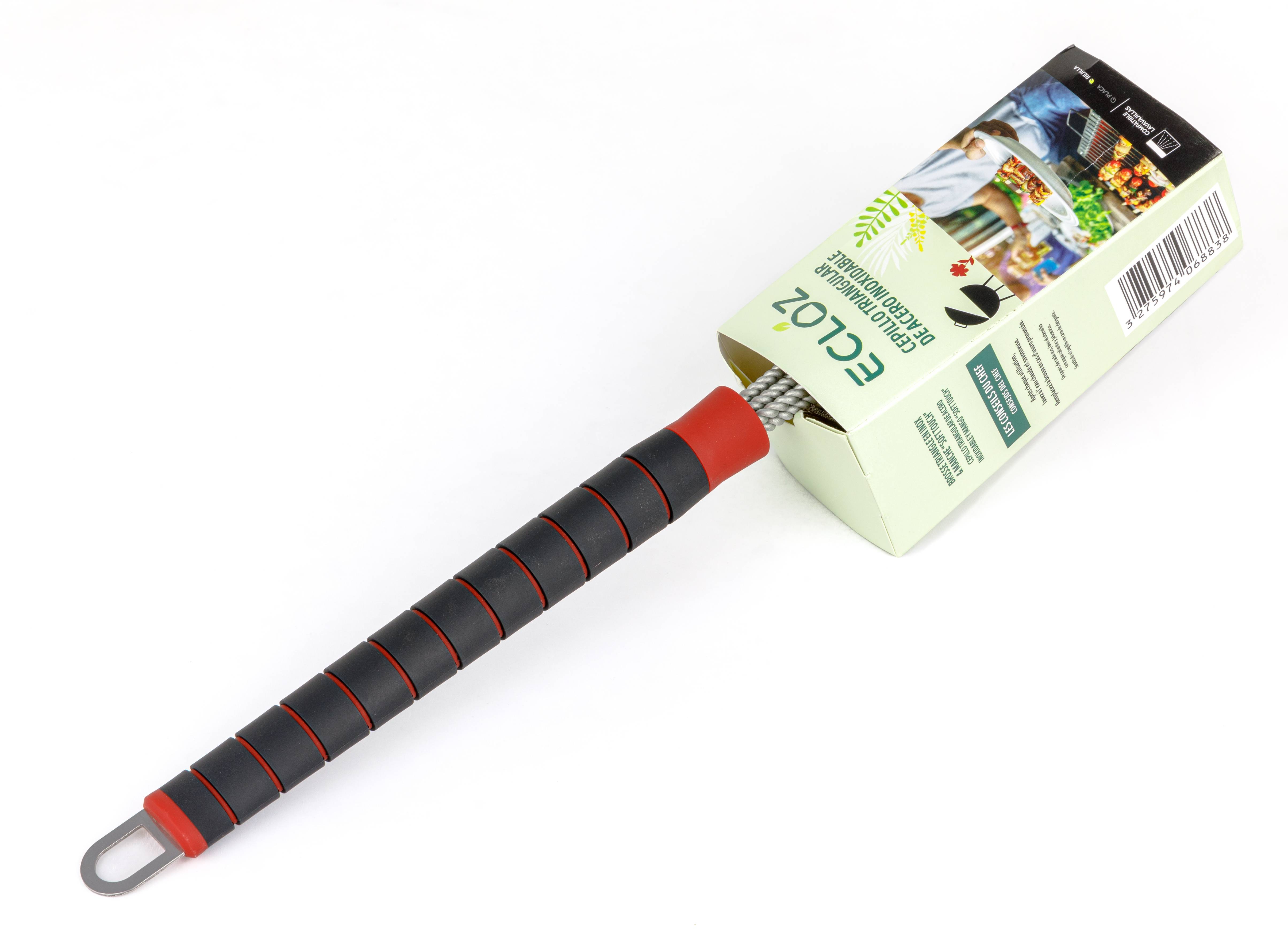 Ecloz - Brosse Triangle 44,5 cm  acier inoxydable manche soft touch - Imagen 2