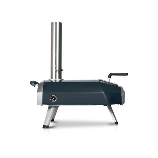 Four à pizza charbon karu 12G multicombustible anthracite/noir L 42 cm H 77 cm P 72 cm - OONI - Image 1