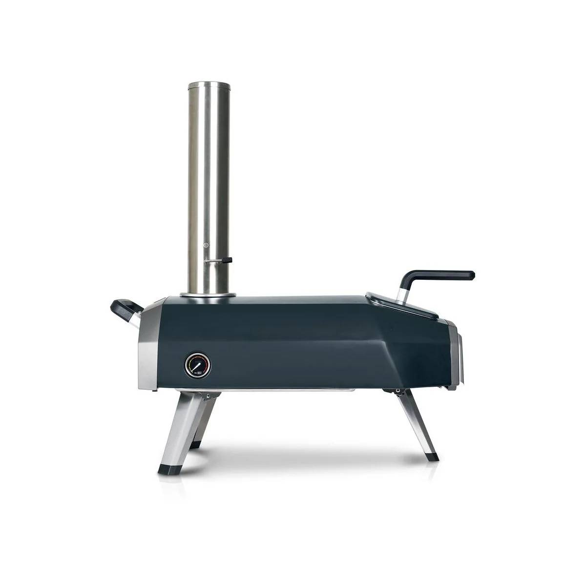 Four à pizza charbon karu 12G multicombustible anthracite/noir L 42 cm H 77 cm P 72 cm - OONI