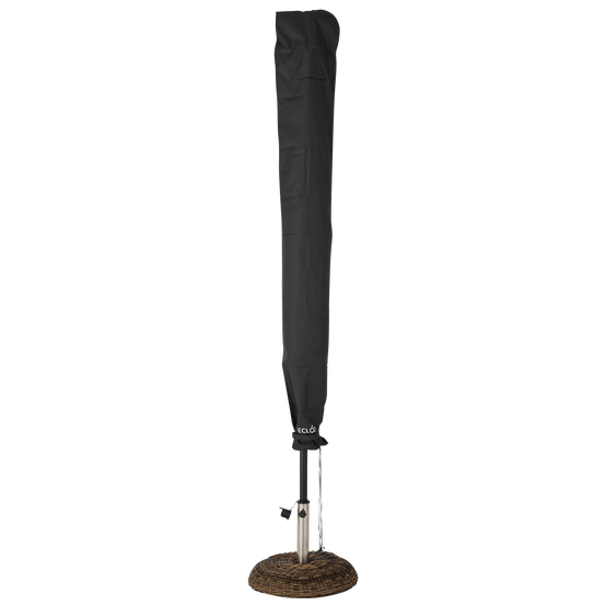 Ecloz - Housse de parasol droit imperméable polyester anthracite ECLOZ - Image 2