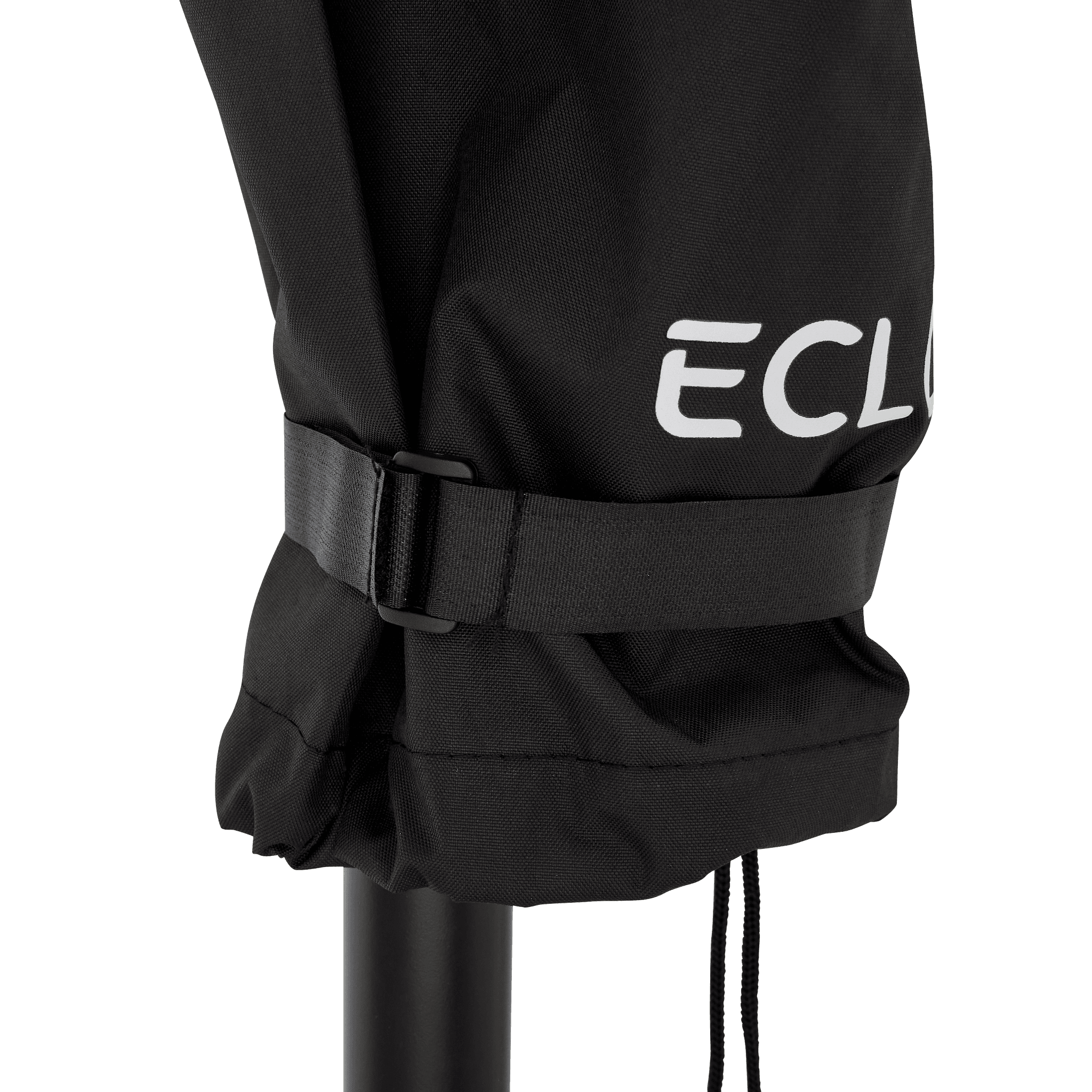 Ecloz - Housse de parasol droit imperméable polyester anthracite ECLOZ - Imagen 3