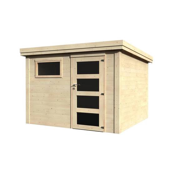 Decor et Jardin - Abri de Jardin bois toit plat 9m² Paco Décor et Jardin - Image 5