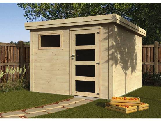 Decor et Jardin - Abri de Jardin bois toit plat 9m² Paco Décor et Jardin - Image 4