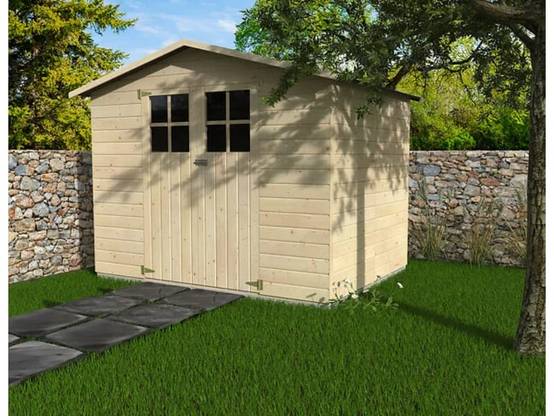 Decor et Jardin - Abri de jardin bois avec plancher 5m² Lodum Décor et Jardin - Image 2