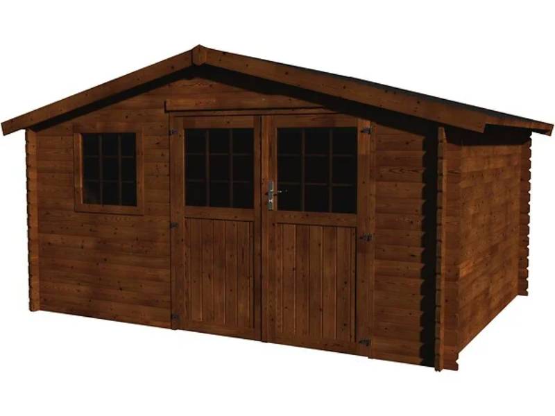 Decor et Jardin - Abri de Jardin Bois 15,85m² Ep.34mm - VALLAURIS - Image 2