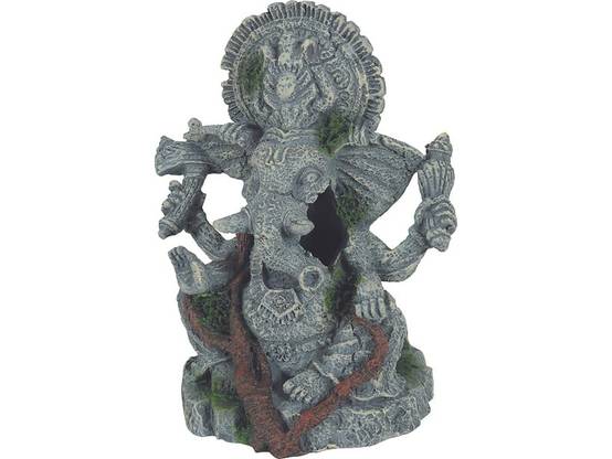 Statue éléphant décor aquarium résine modèle 1 H 11,6 cm - ZOLUX