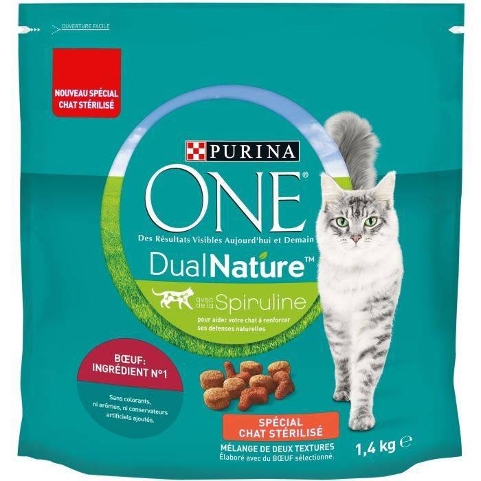 Purina One - Croquettes pour chat stérilisé bœuf et spiruline - One - Image 9