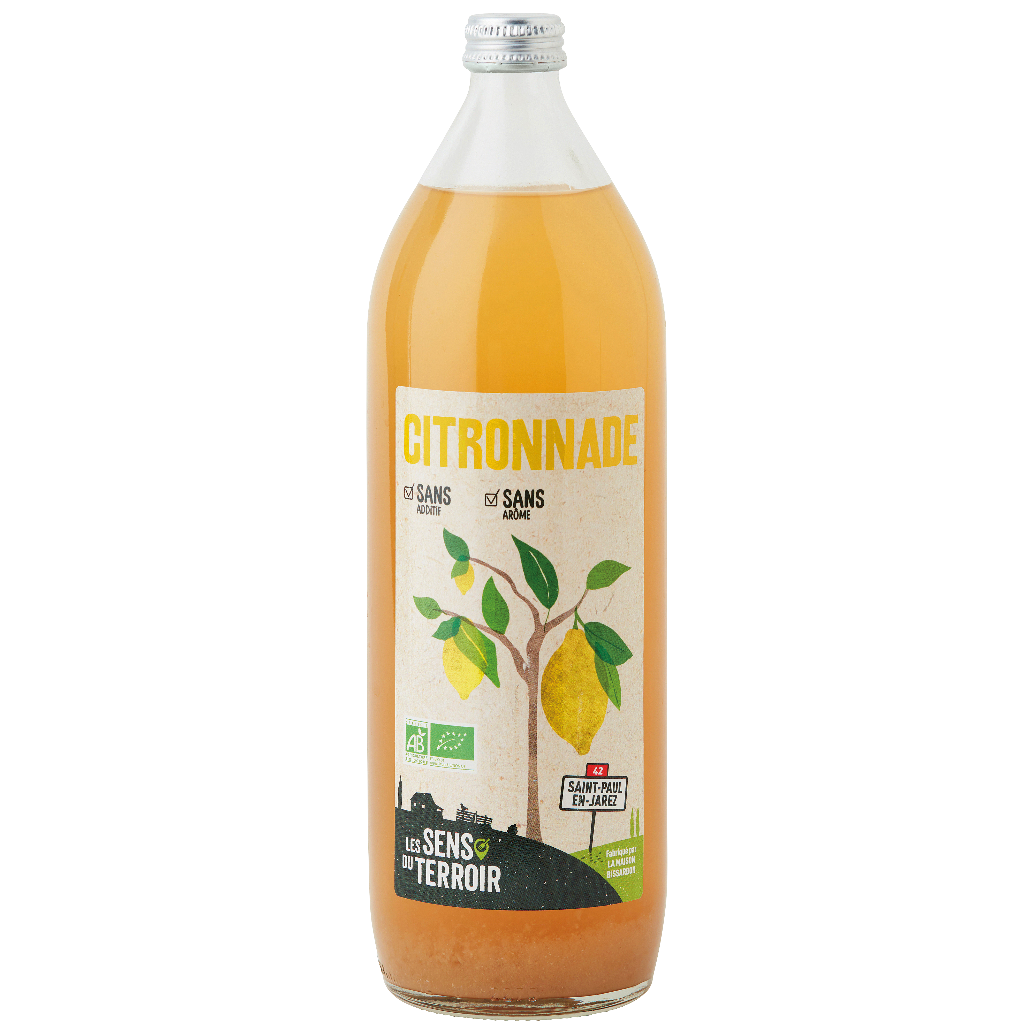 Les Sens du Terroir - Citronnade BIO 1 L - Les Sens du Terroir - Imagen 1