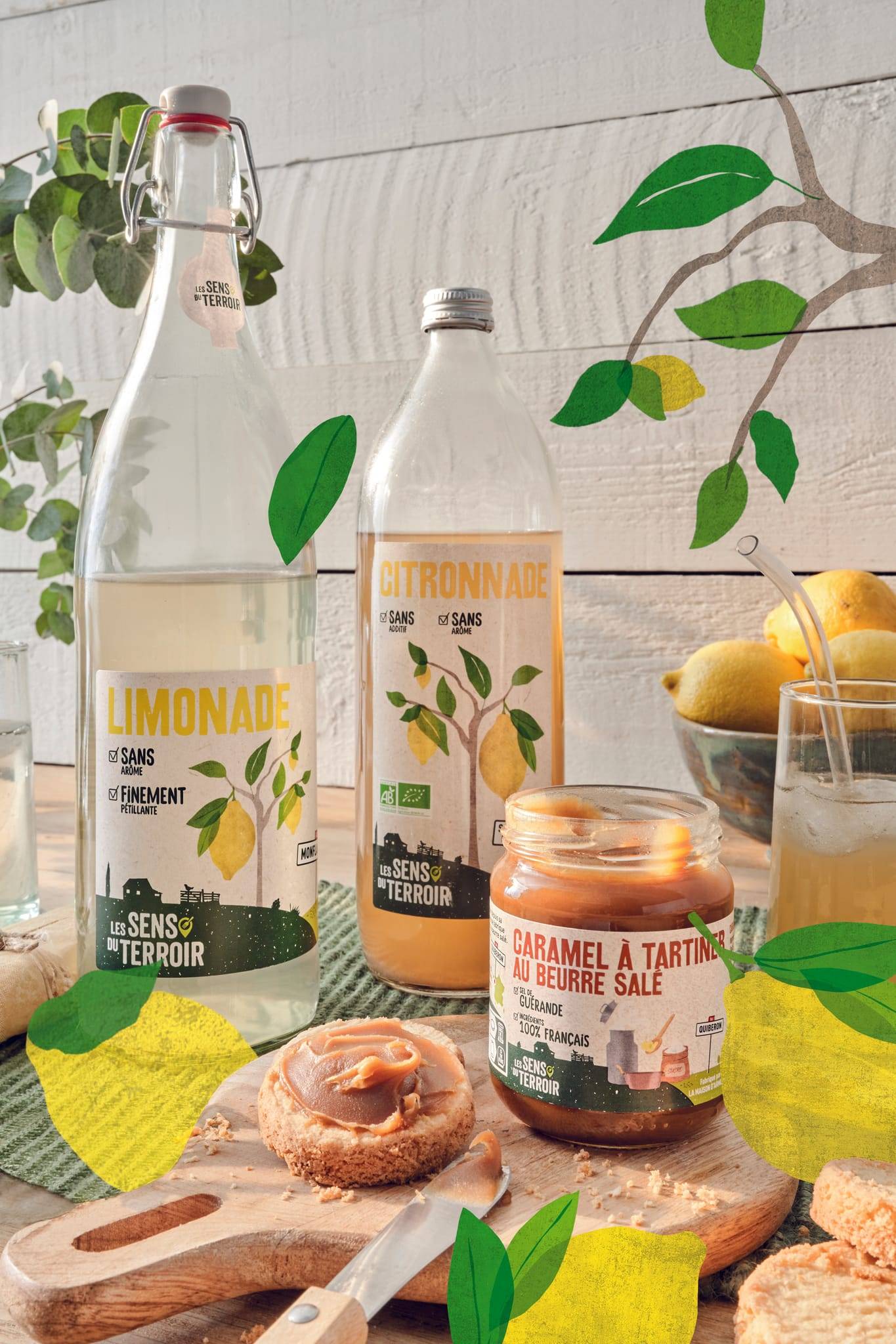 Les Sens du Terroir - Limonade citron BIO 1 L - Les Sens du Terroir - Imagen 2