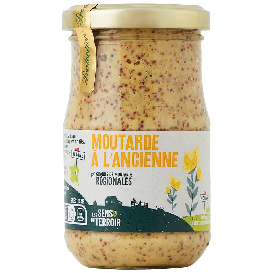 Les Sens du Terroir - Moutarde à l'ancienne 205 g - Les Sens du Terroir - Imagen 2
