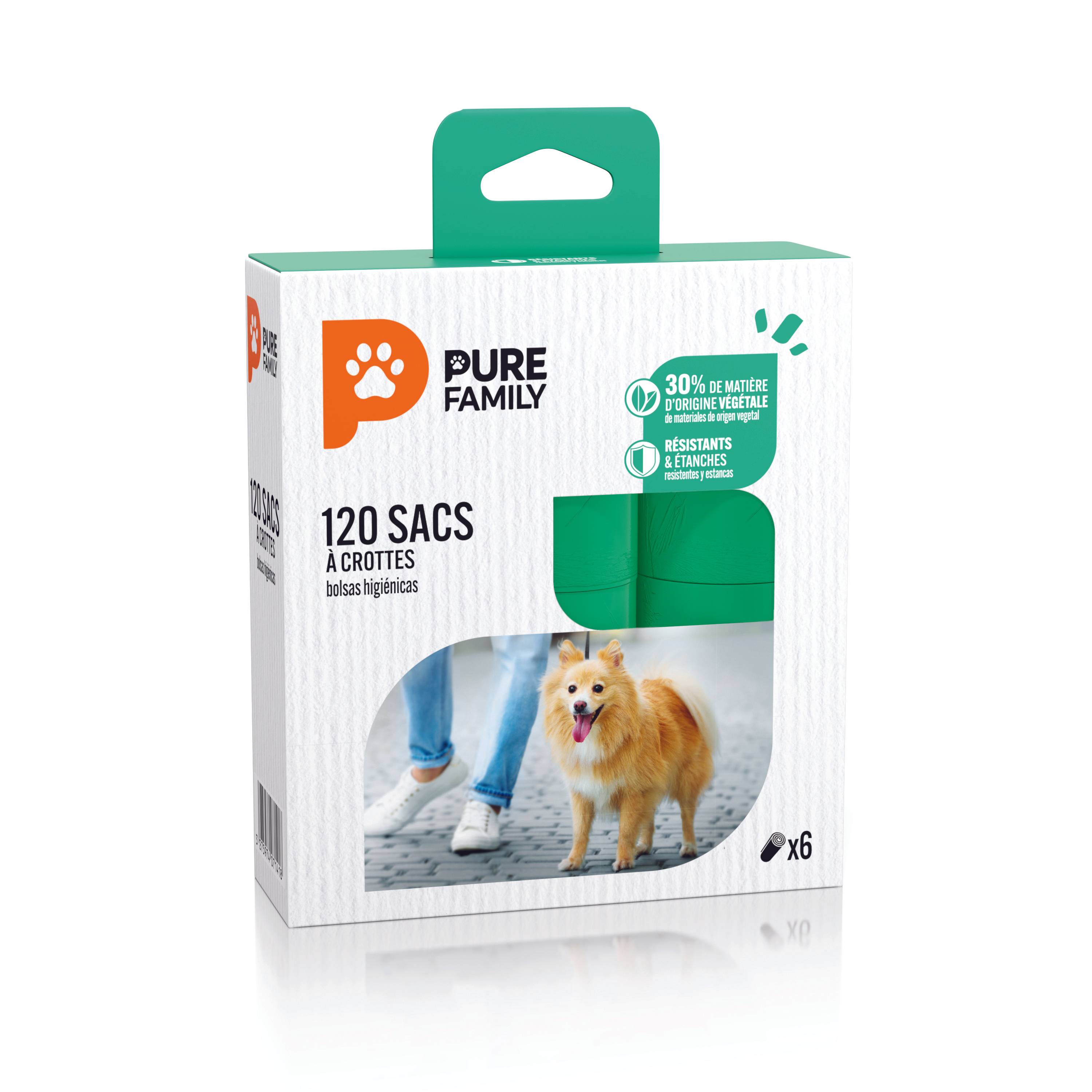 Pure Family - Bolsa para excrementos x120 - PURE FAMILY - Imagen 3