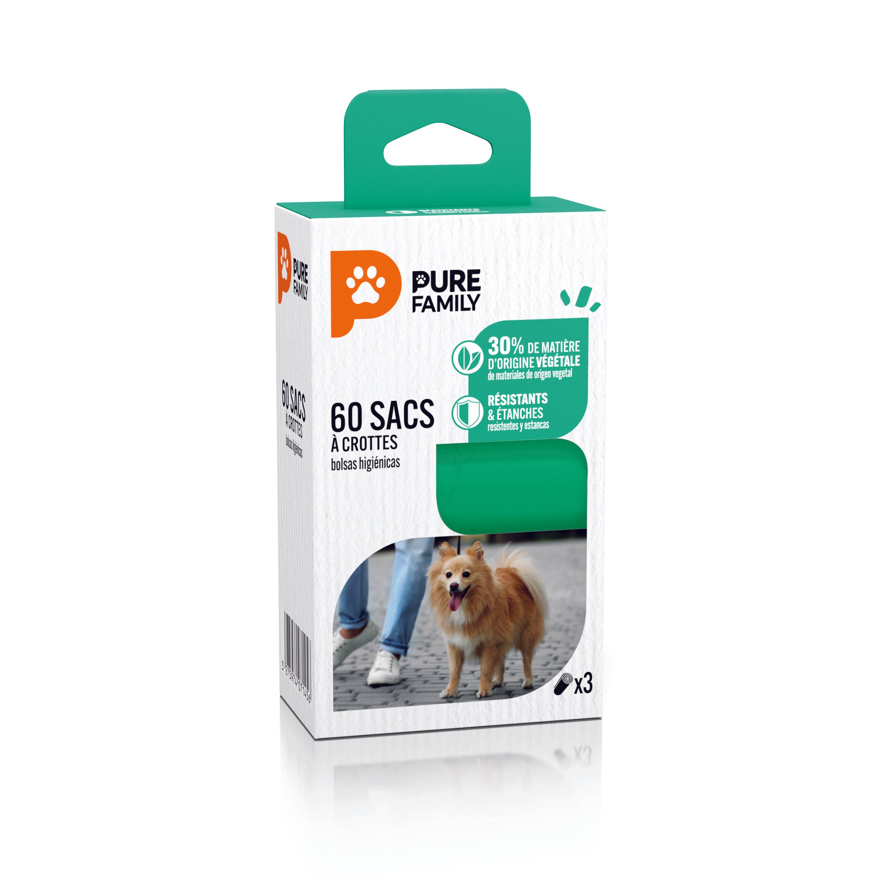 Pure Family - Sac à crottes x60 - PURE FAMILY - Image 1