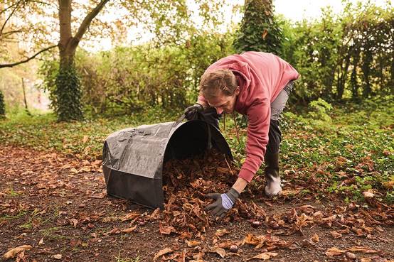 Ecloz - Sac de jardin pelle 150 L, ouverture Ø 55 x L 75 cm - ECLOZ - Image 1