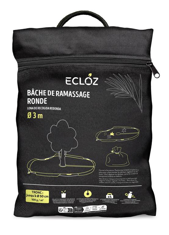 Ecloz - Bâche de ramassage Ø 3 m - Ecloz - Image 5