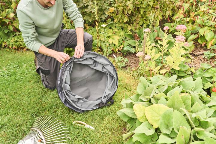 Ecloz - Sac de jardin pop-up 120 L, Ø 50 x H 60 cm - ECLOZ - Imagen 11