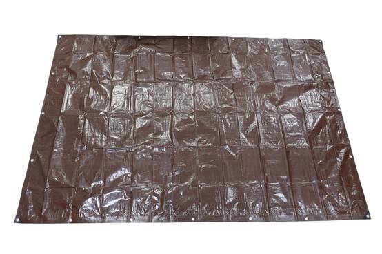 Ecloz - Bâche extérieure polyester Marron 6 x 4 m - Ecloz - Image 3