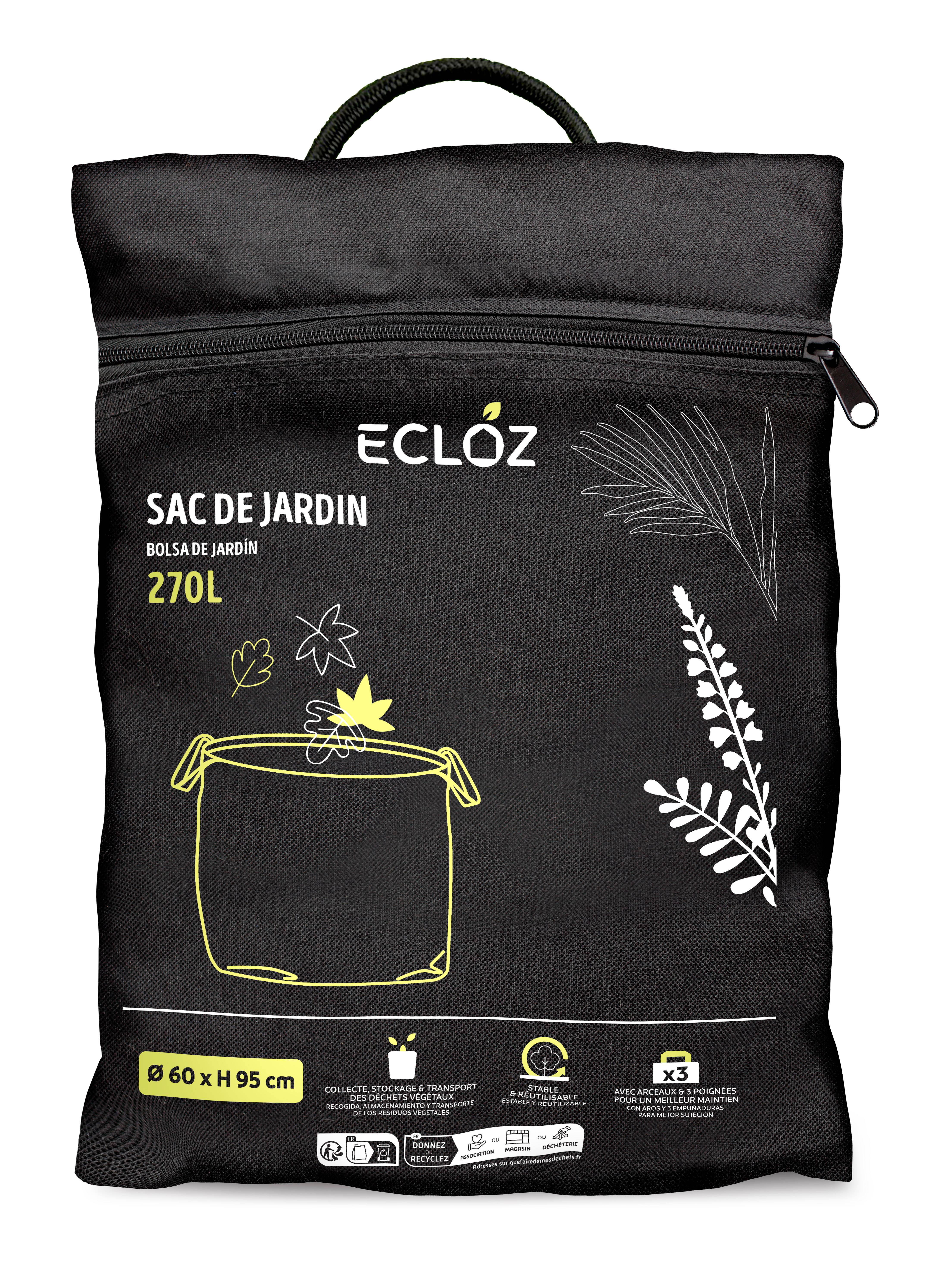 Ecloz - Sac de jardin 270 L, Ø 60 x H 95 cm - ECLOZ - Image 3