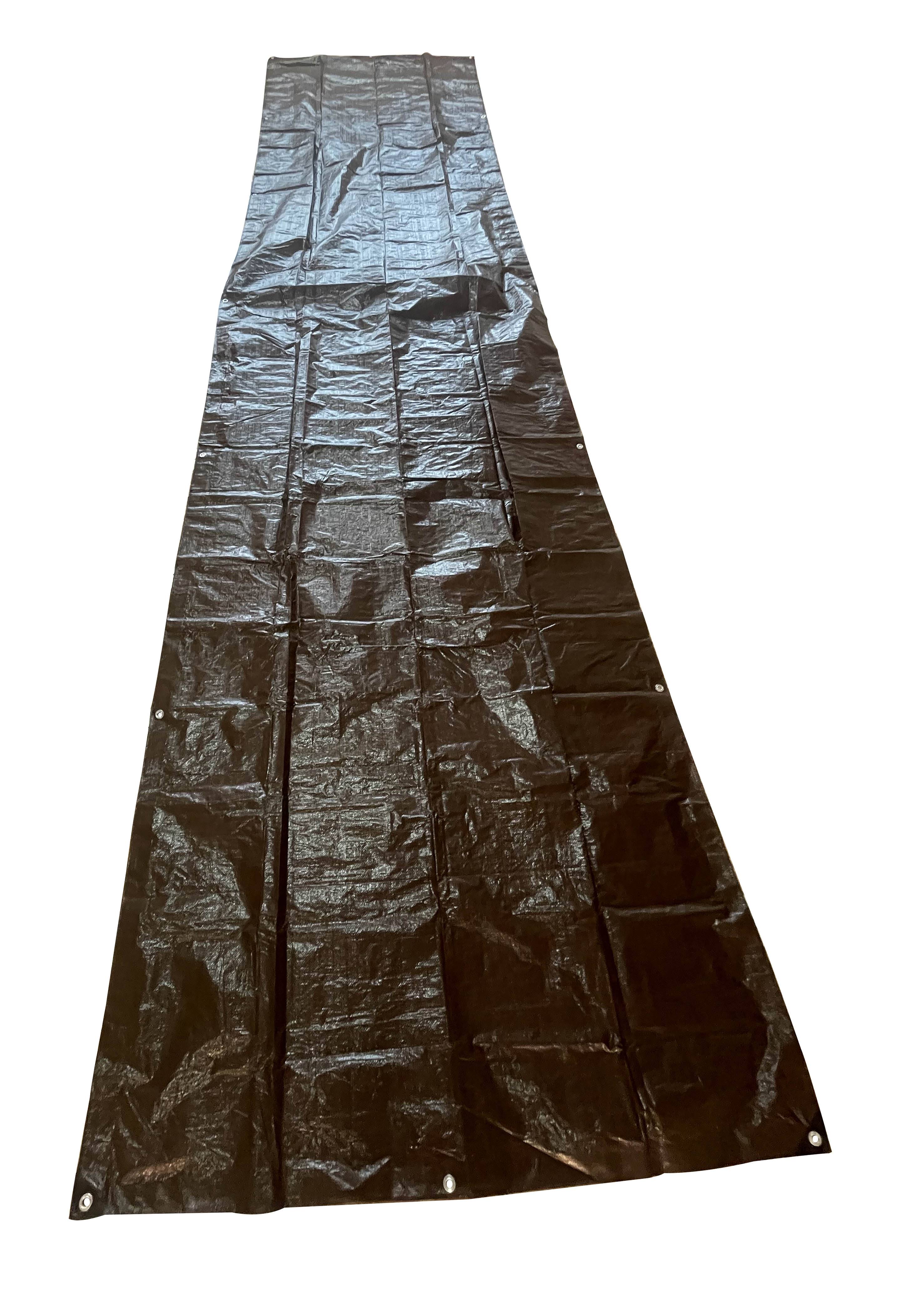 Ecloz - Bâche extérieure polyester Marron 1,5 x 6 m - Ecloz