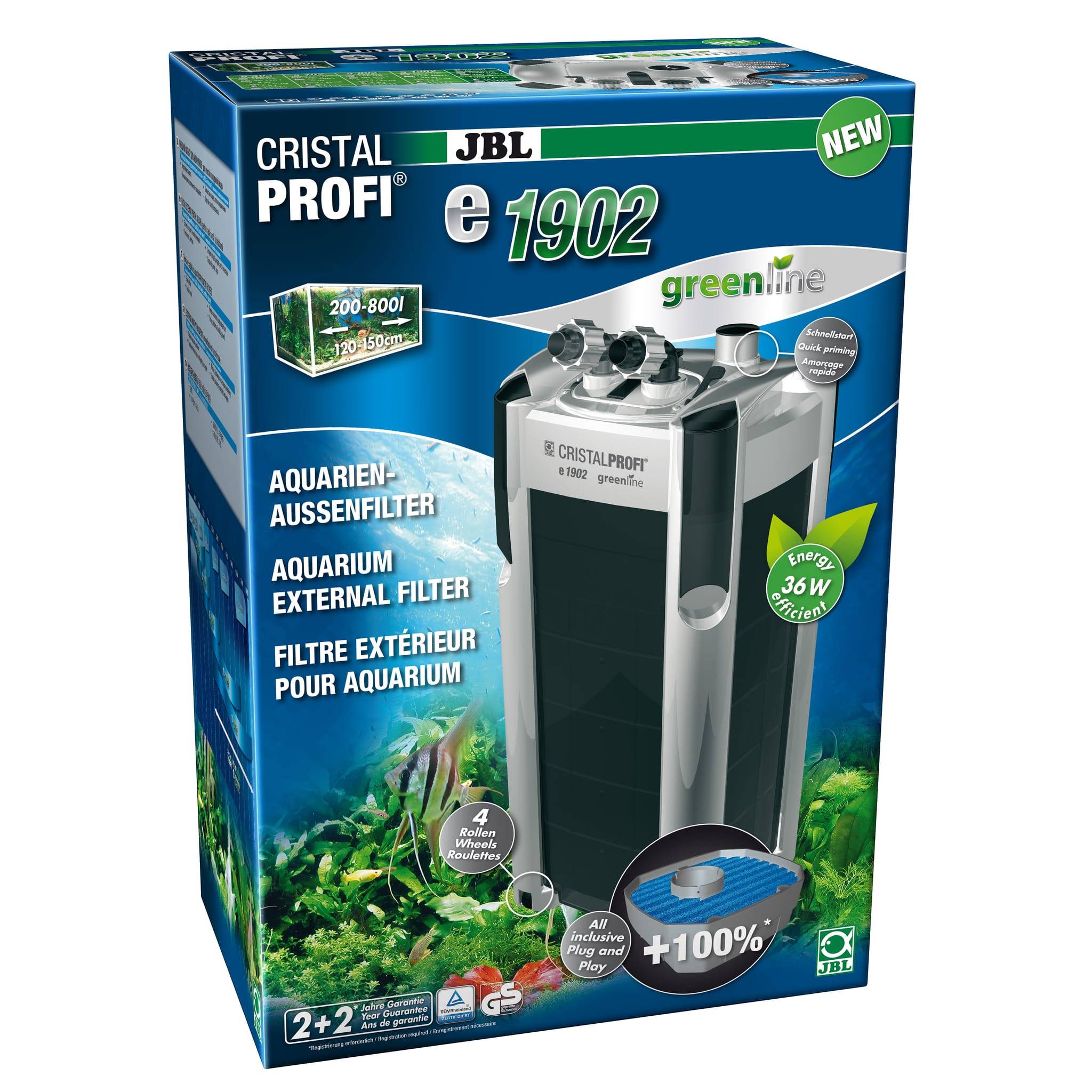 Filtre Extérieur CristalProfi e1902 Greenline – JBL