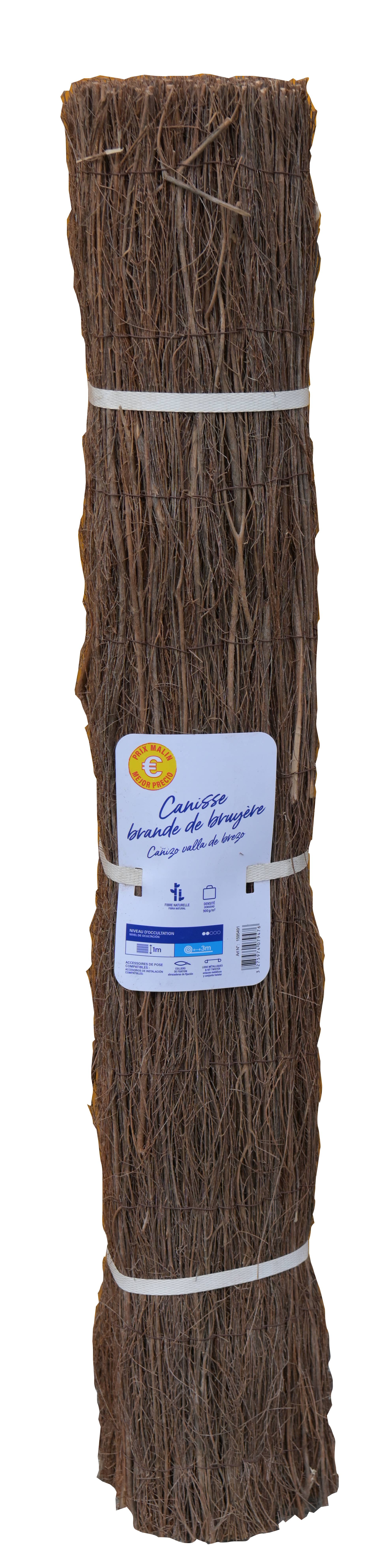 Sans Marque - Cañizo Brezo de Brezo 1 x 3 m - Imagen 4