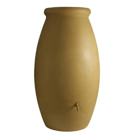 Belli - Récupérateur d'eau de pluie 500L robinet et collecteur inclus jarre PVC beige – BELLI - Image 6