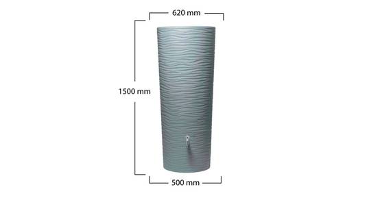 Garantia - Récupérateur d'eau de pluie 350L bac à plantes et robinet inclus océan – GRAF - Image 8