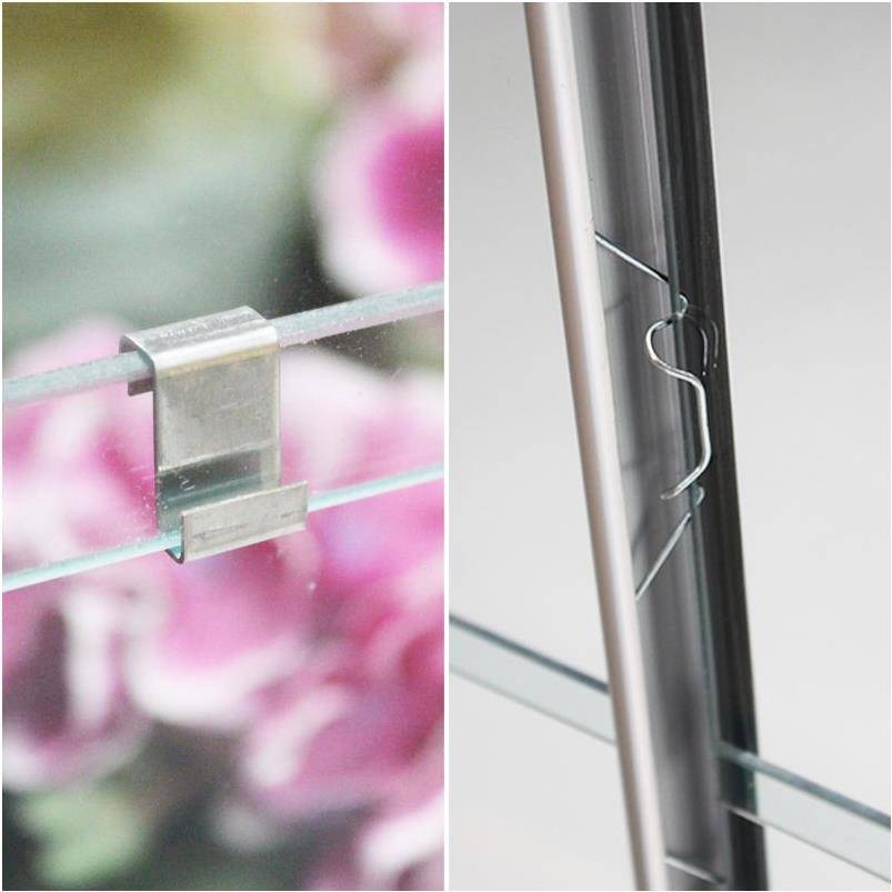 LAMS - Serre de jardin verre trempé aluminium anthracite 3,7 m² Allium avec embase - Lams - Image 6
