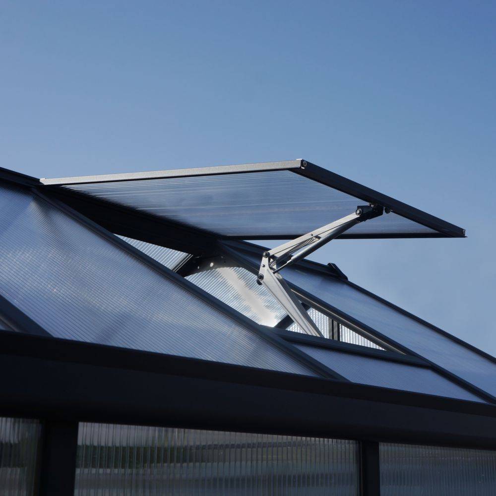 Canopia by Palram - Serre de jardin Polycarbonate Anthracite 4,54 m² – PALRAM - Image 3