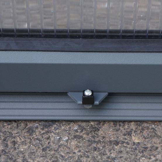 Canopia by Palram - Serre de jardin Polycarbonate Anthracite 4,54 m² – PALRAM - Image 8