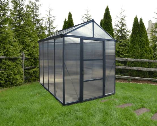 Canopia by Palram - Serre de jardin Polycarbonate Anthracite 4,54 m² – PALRAM - Image 15