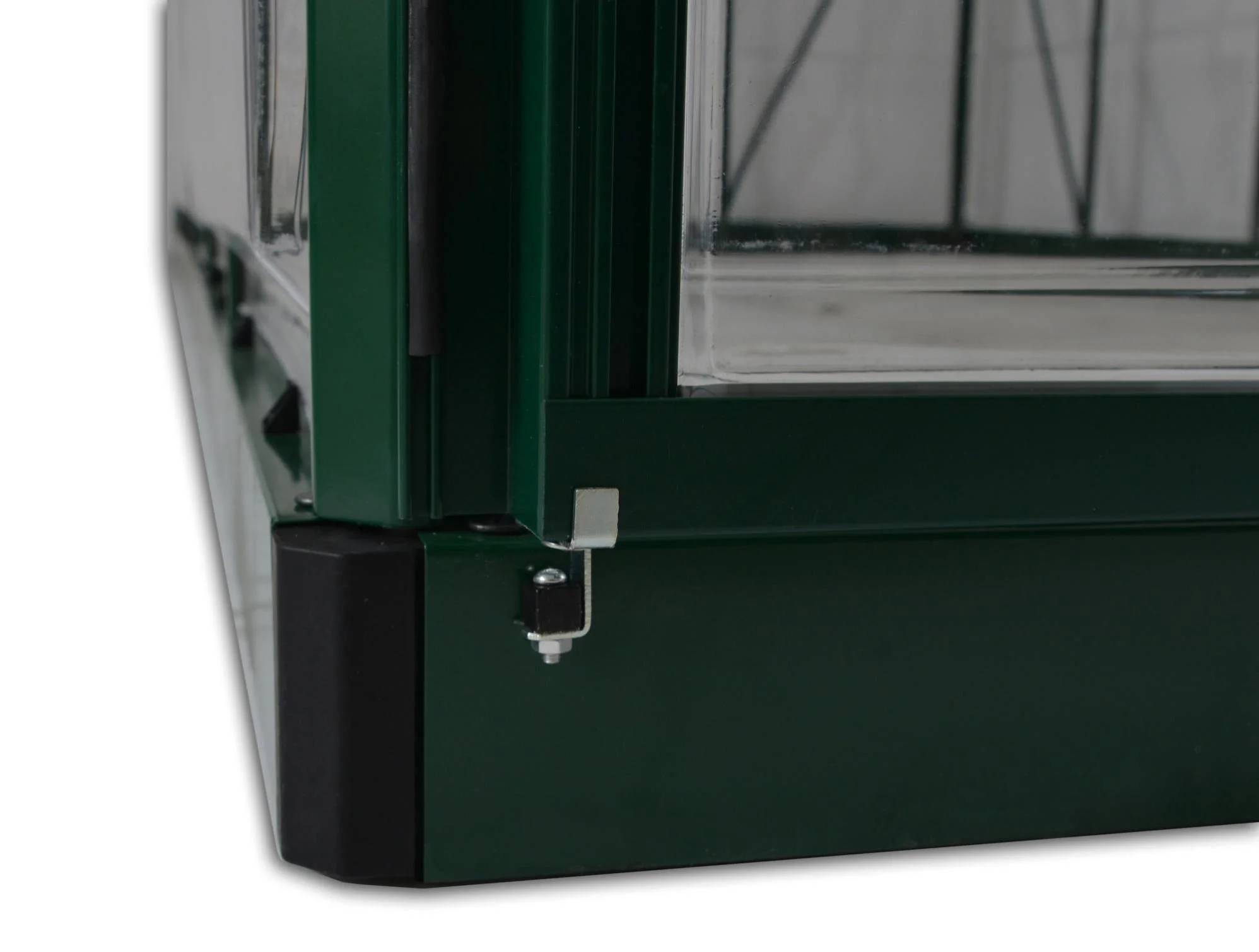 Canopia by Palram - Serre de jardin polycarbonate aluminium vert 5,7 m² Harmony avec embase - Canopia by Palram - Image 11