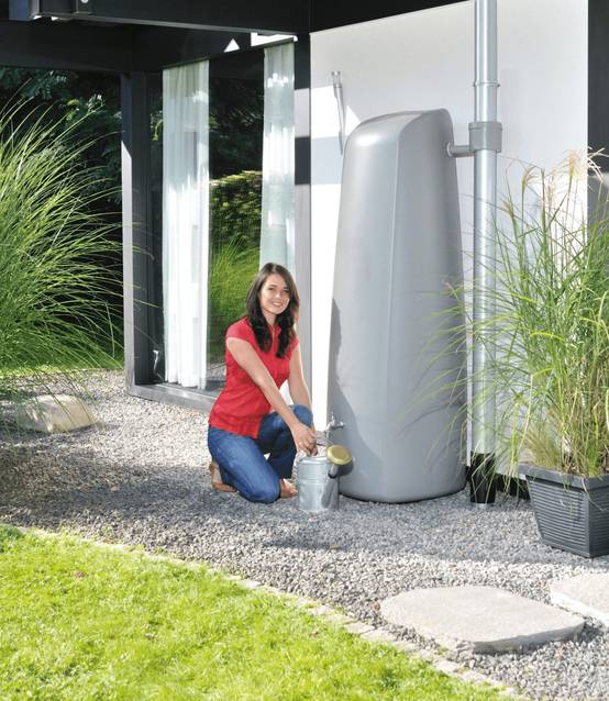 Garantia - Récupérateur d'eau de pluie 400L anthracite cuivrée - GARANTIA - Image 5