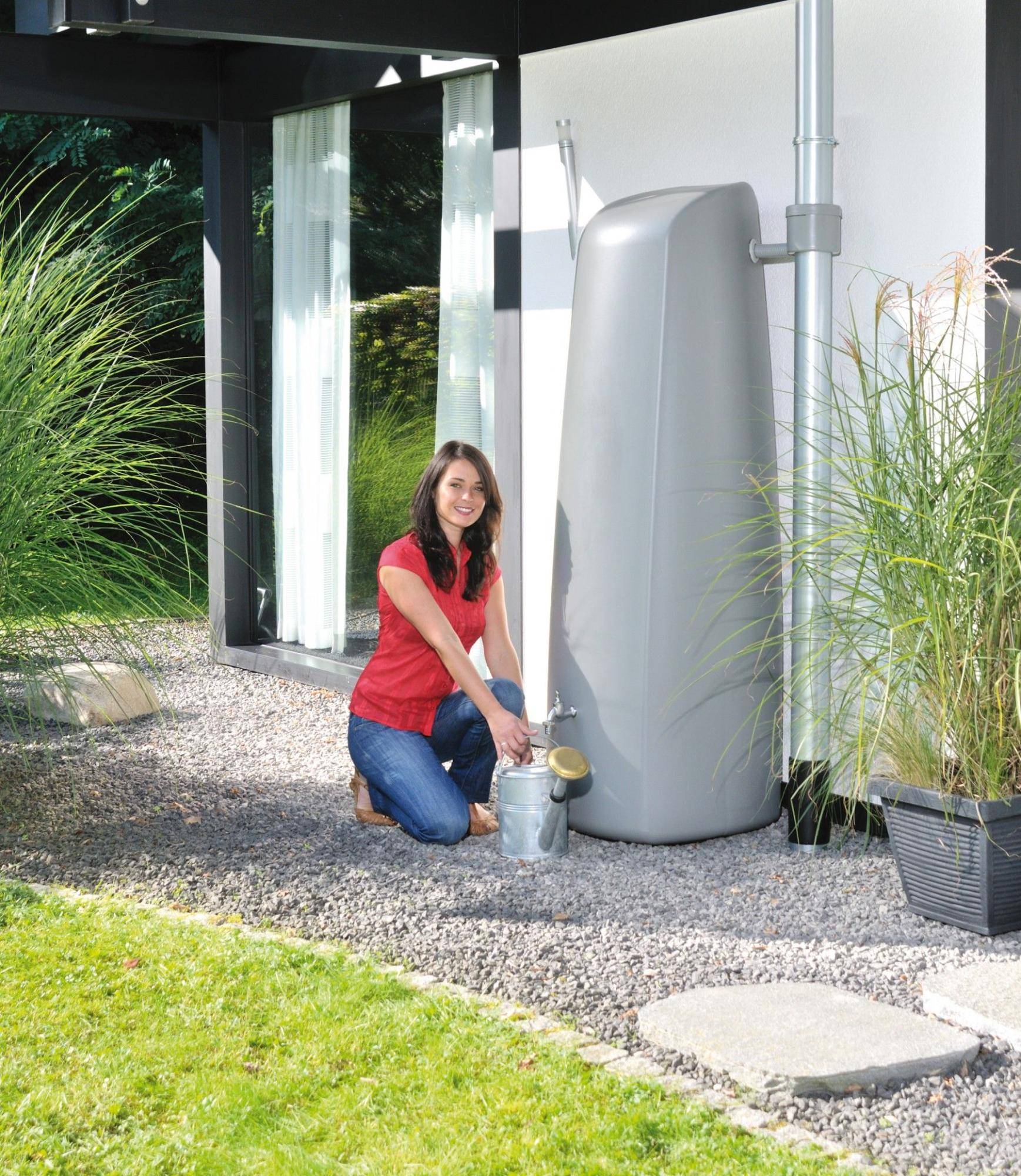 Garantia - Récupérateur d'eau de pluie 400L anthracite cuivrée - GARANTIA - Image 5